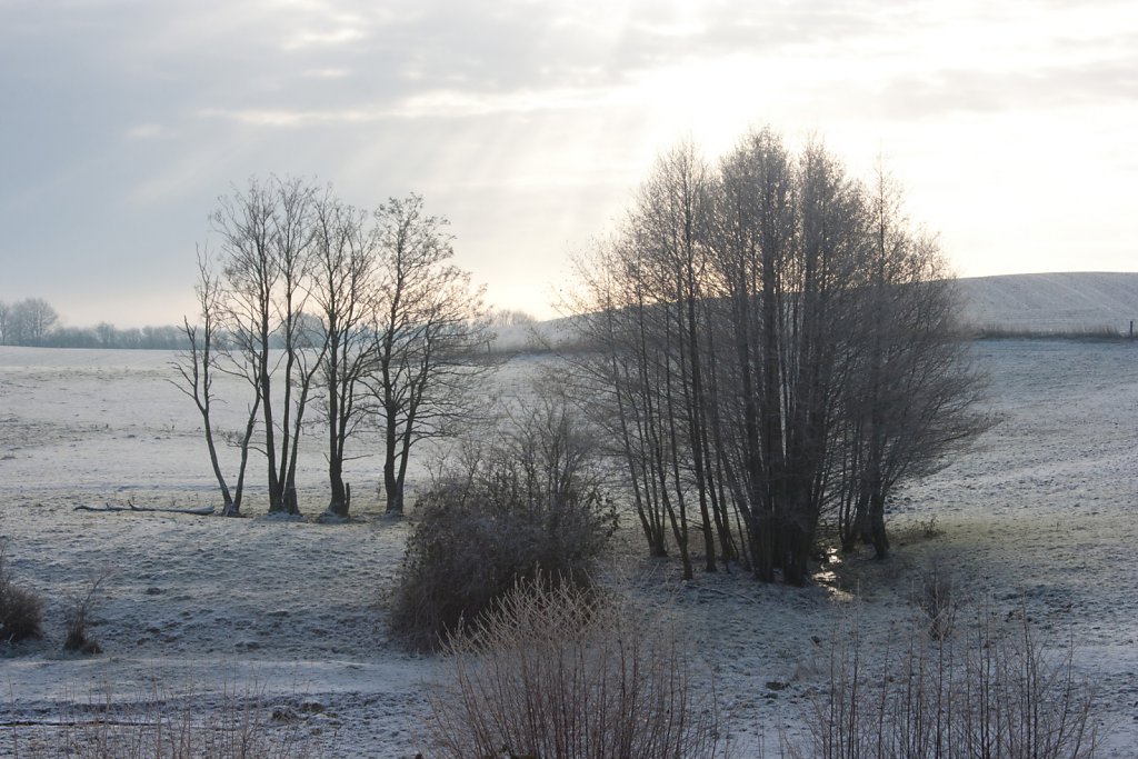 Fleckeby im Winter
