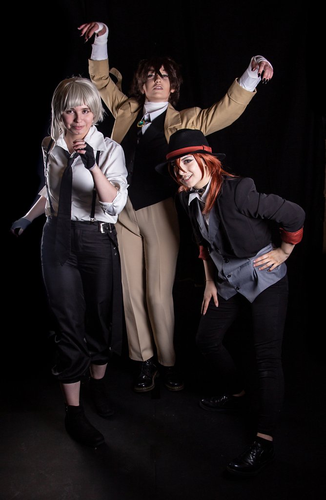 Atsushi Nakajima + Dazai Osamu + Chuuya Nakahara | Bungo Stray Dogs