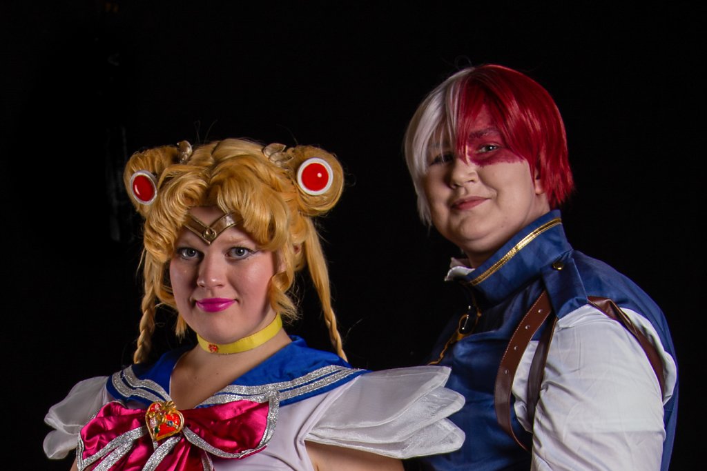 Sailor Moon & Shoto Todoroki | Sailor Moon & Boku no Hero 